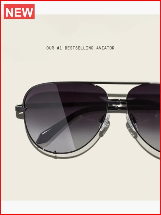 Extra Large Polarized Aviator Sunglasses UV Protection Oversized Unisex main image 4